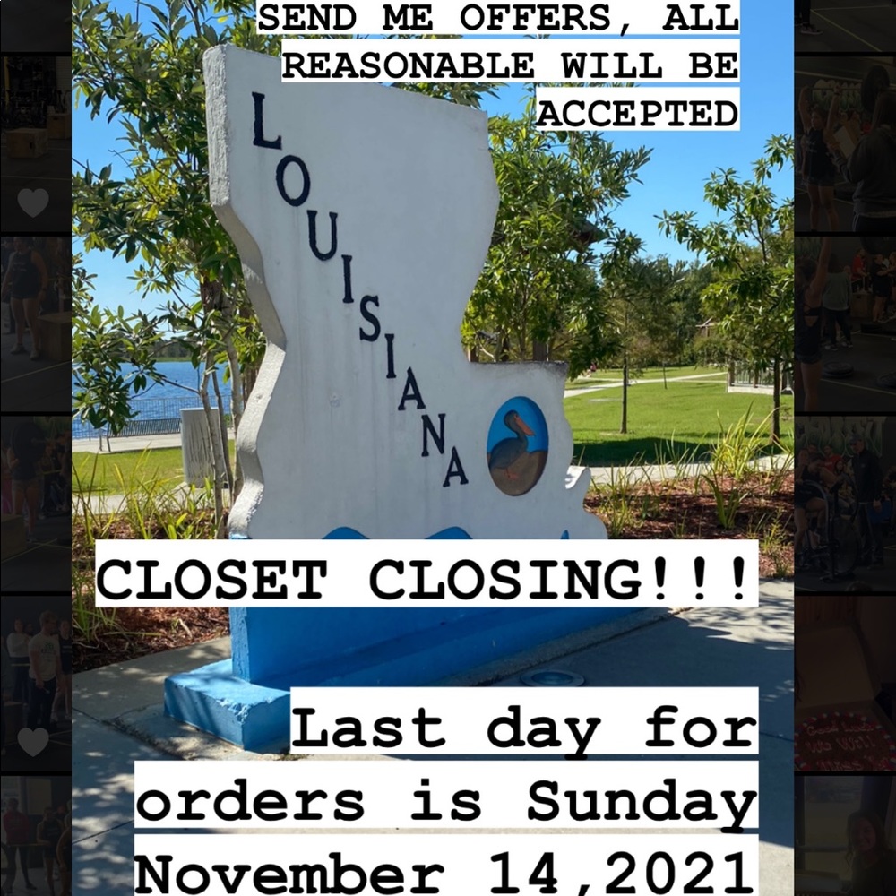 LAST DAY FOR OPEN CLOSET